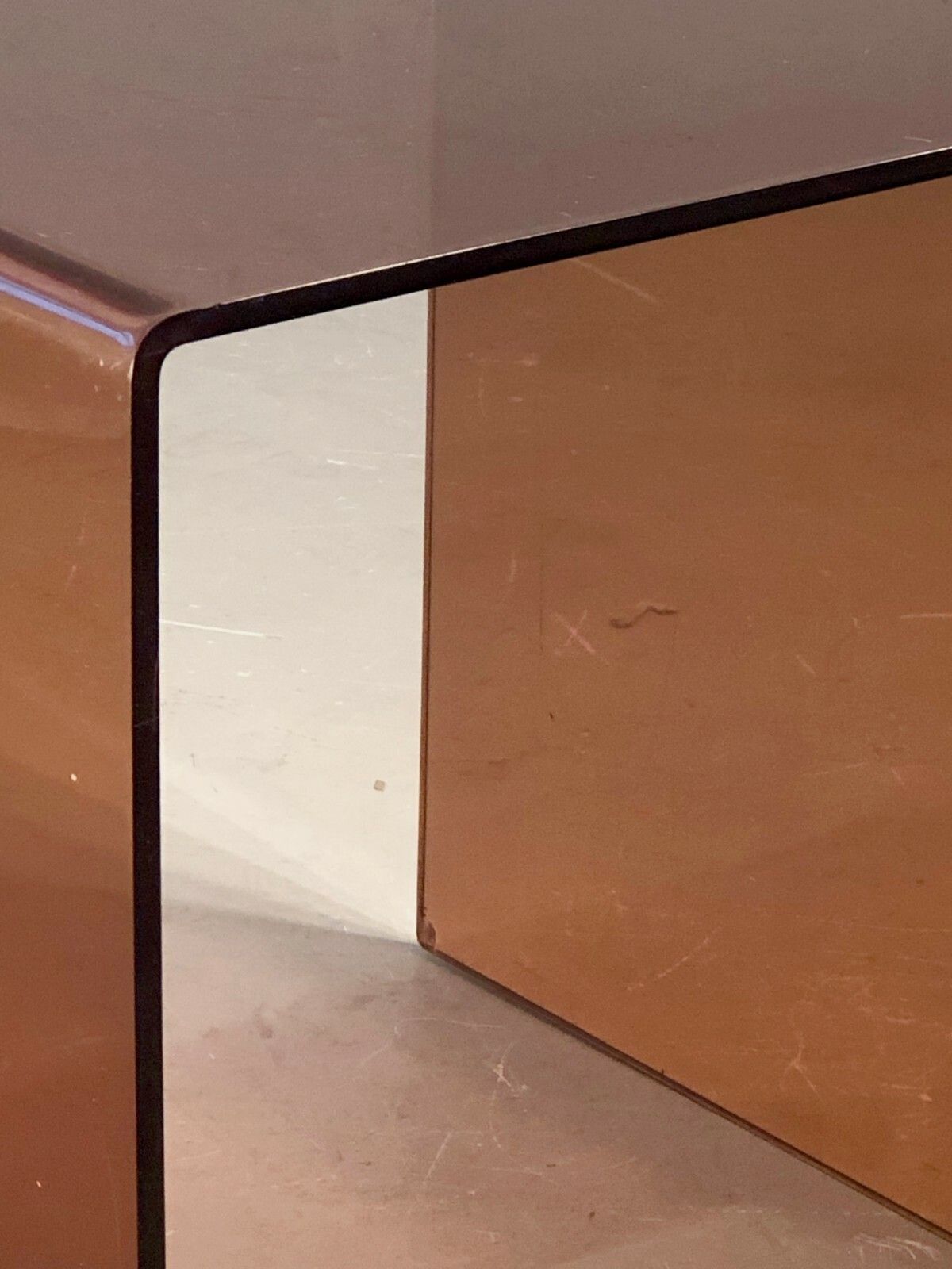 1970 Michel Dumas Postmodernist Space Age Coffee Table Or Bedside Mahey Pergay photo for sale