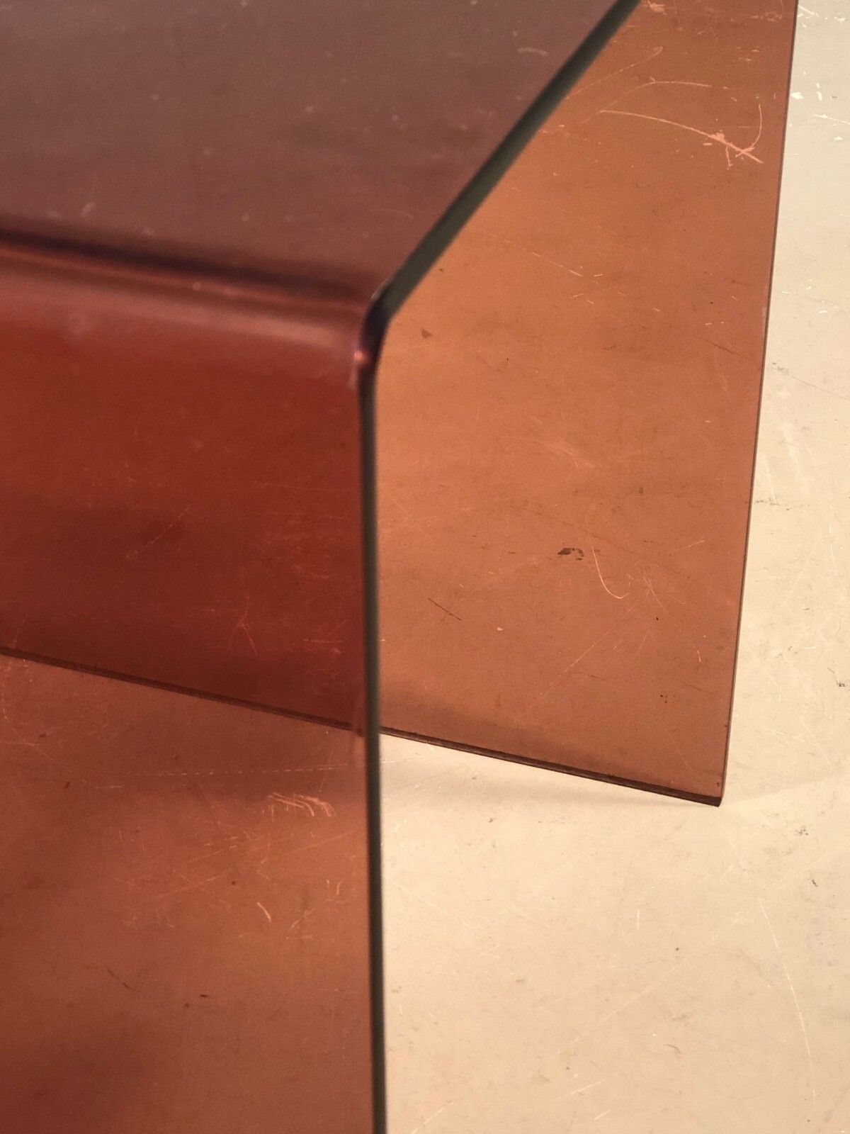 1970 Michel Dumas Postmodernist Space Age Coffee Table Or Bedside Mahey Pergay photo vinterior