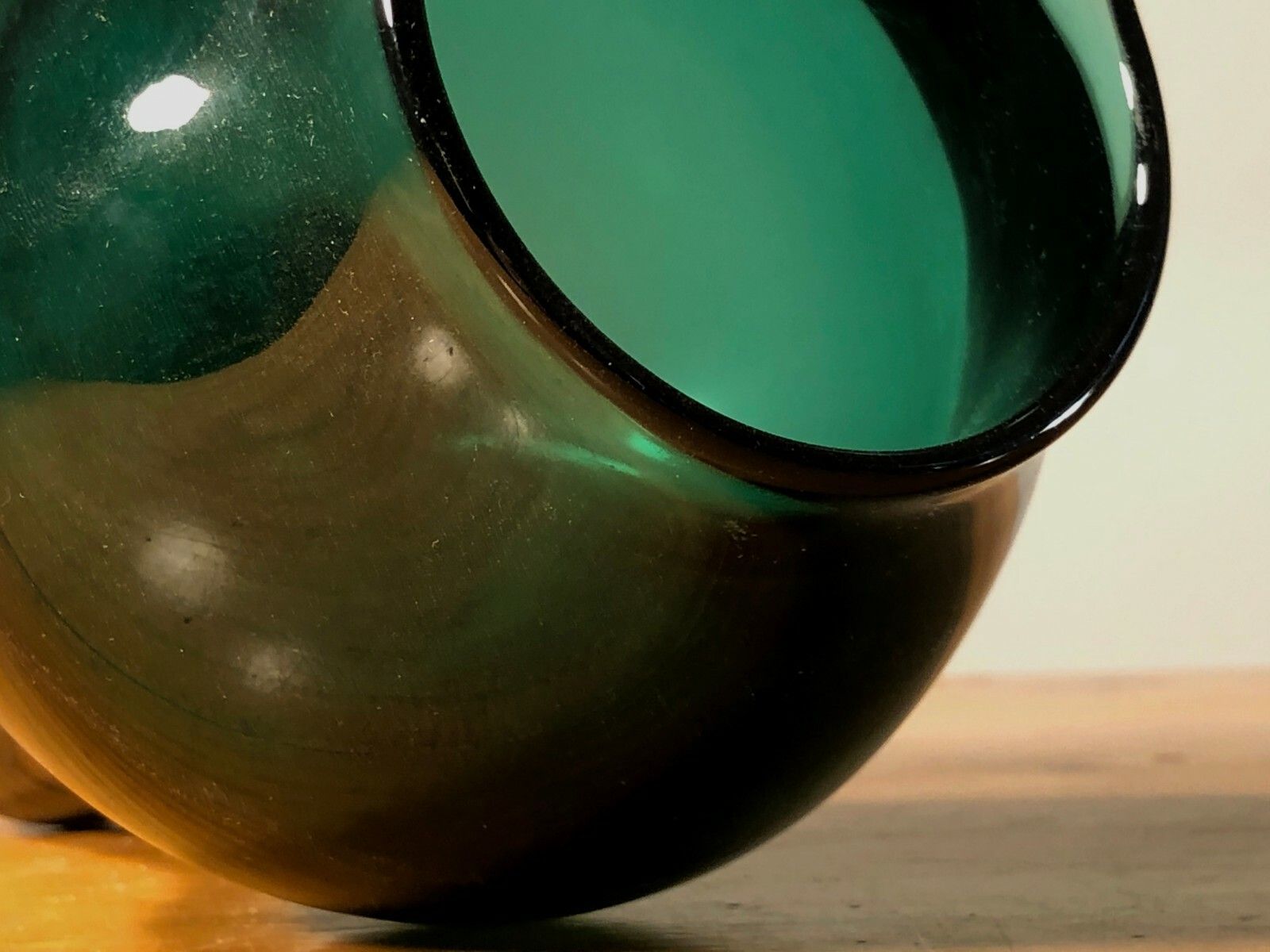 1970 Modernist Murano Venini Dansk Freeform Glass Sculpture Vase Scandinavian photo 505.0