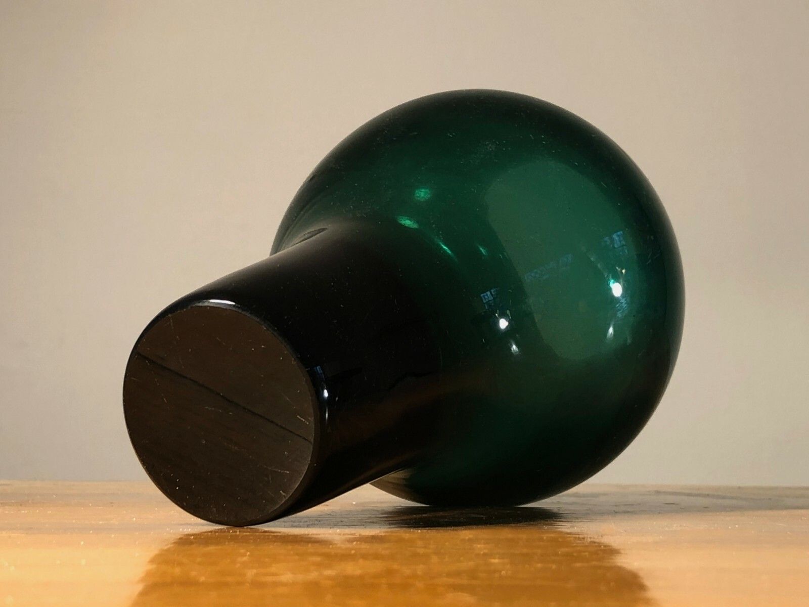 1970 Modernist Murano Venini Dansk Freeform Glass Sculpture Vase Scandinavian photo vinterior