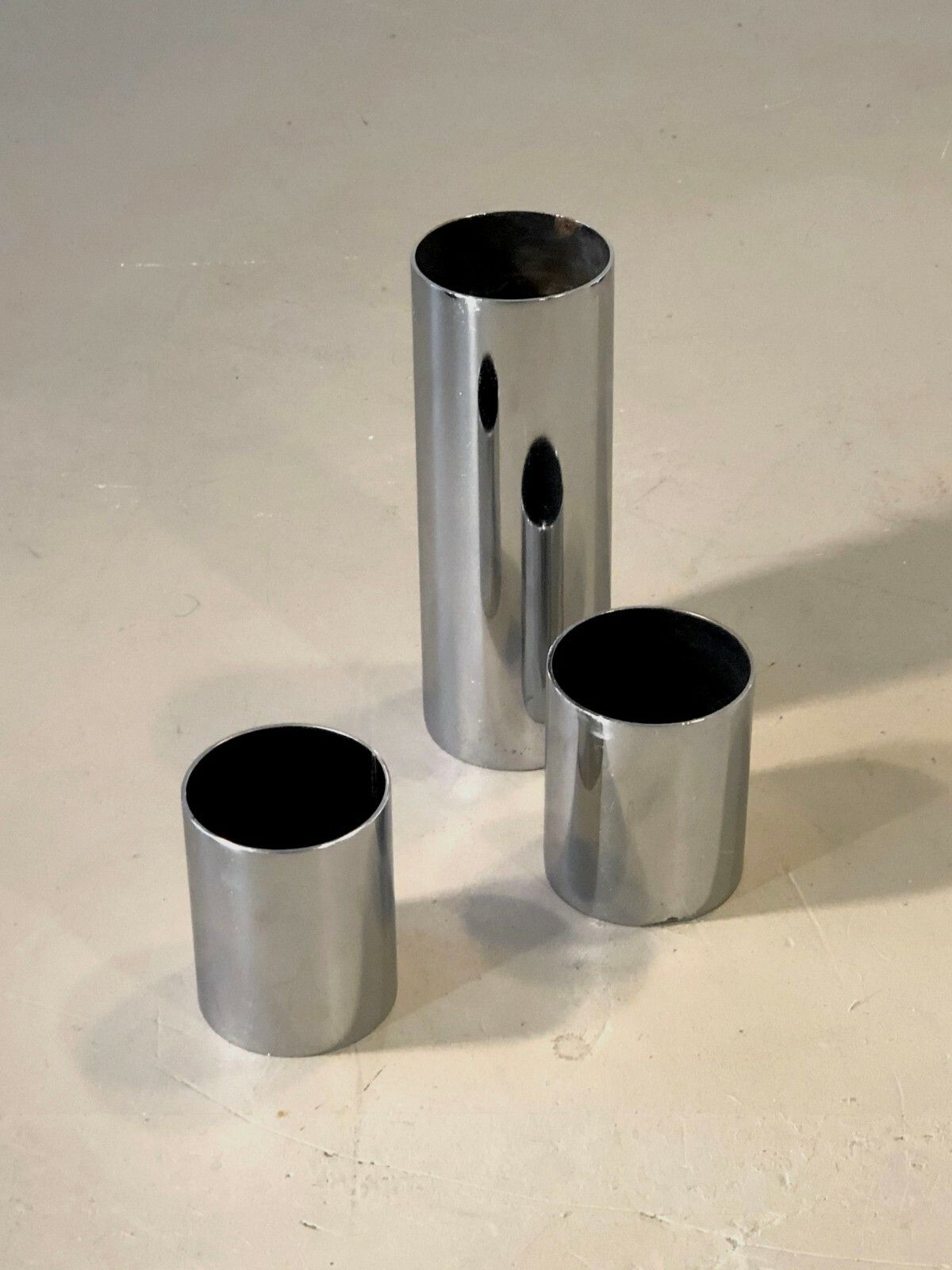 1970 3 Vases / Pots Roll Post Modernist Bauhaus Memphis Kappa Monnet Boyer photo furniture