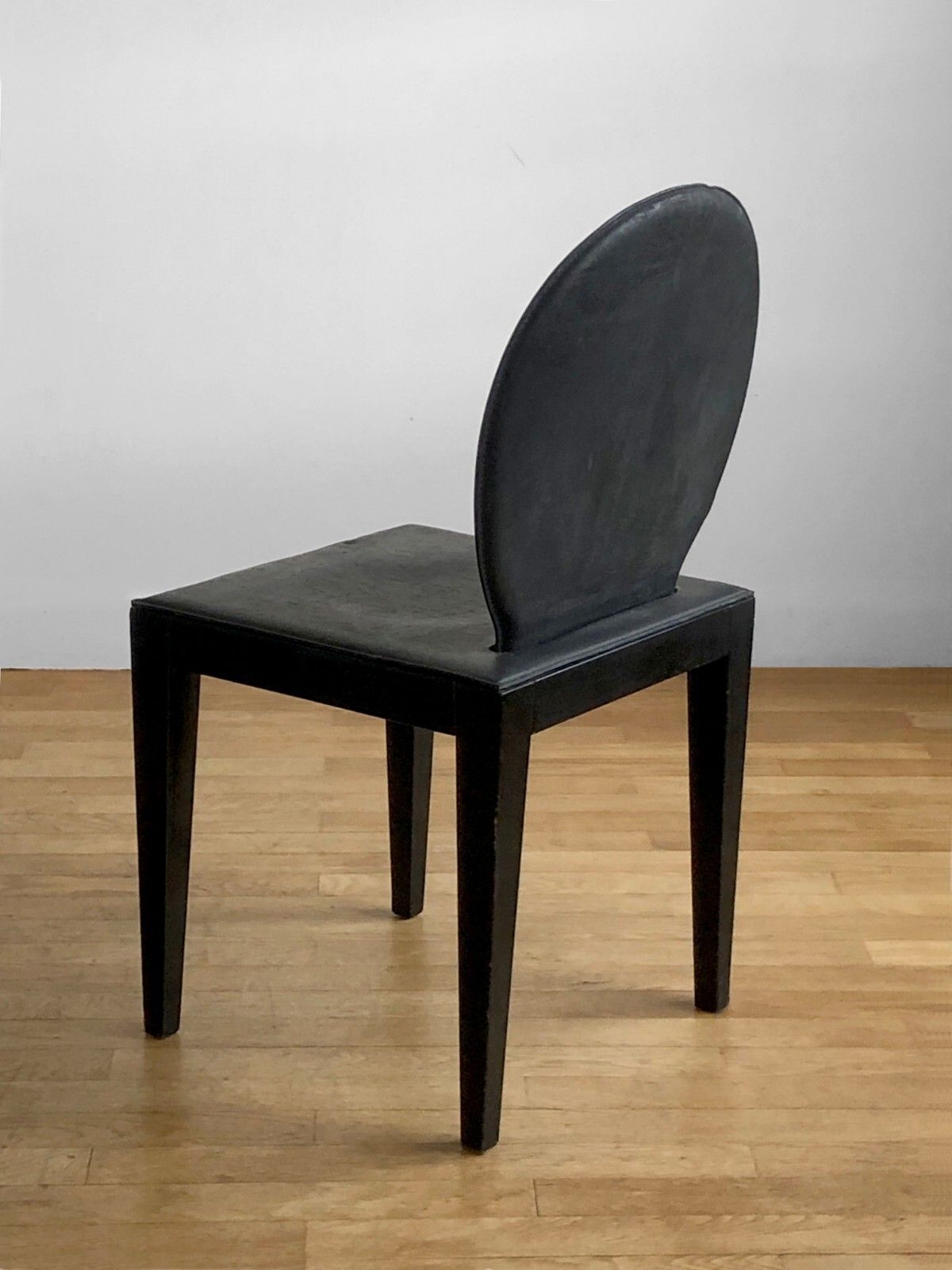 1980 1990 Post Modern Leather Chair Castelbajac Neotu Starck Szekely photo vintage
