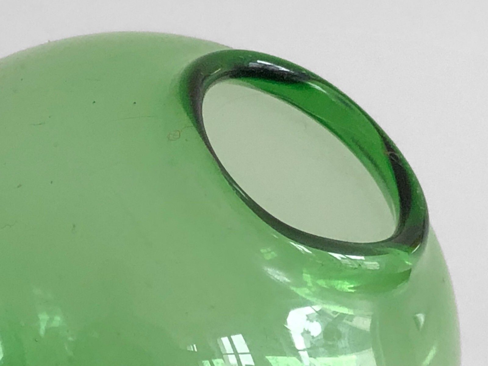 Home Decor 1960 Biot 2 Ball Modernist Glass Free Form Shabby Chic Morin Murano photo