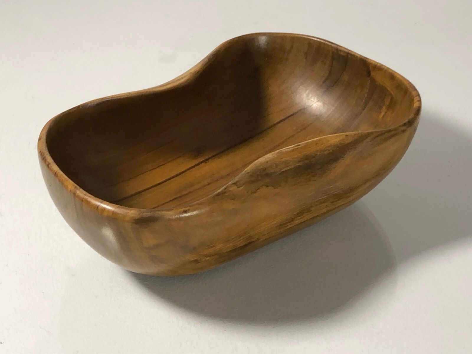 1970 Falcon Cut Free Form Modernist Brutalist Free Form Bowl Nakashima Noll photo for sale