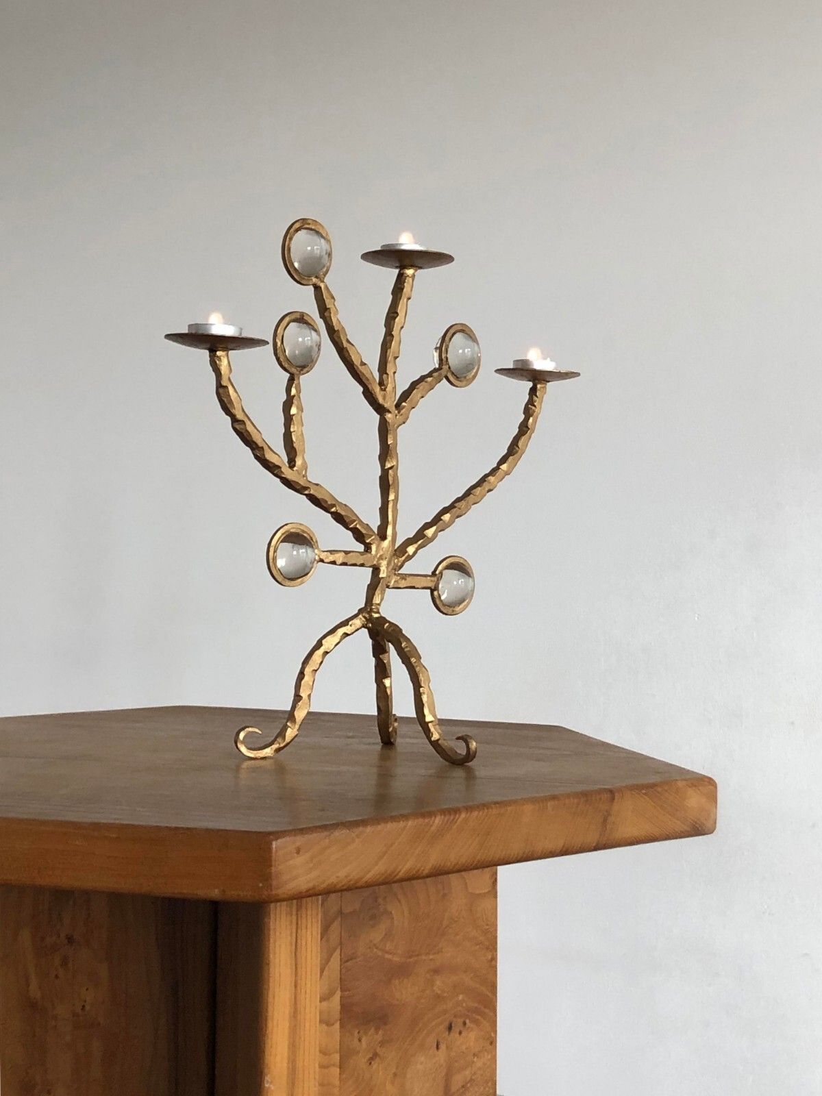 photo vinterior 1990 Fondica Neo Classical Sculpture Candlestick Candlestick Candlestick Candlestick