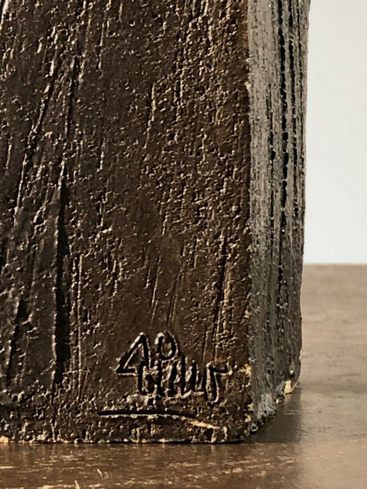 1970 La Borne Sculpture Modernist Zoomorph Brutalist Derval Deblander Ivanoff photo vinterior