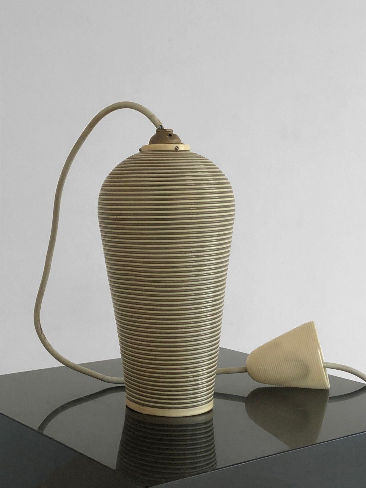 Lighting 1950 Rotaflex Chandelier Suspension Modernist Free Shape Reconstruction Lunel Arp photo