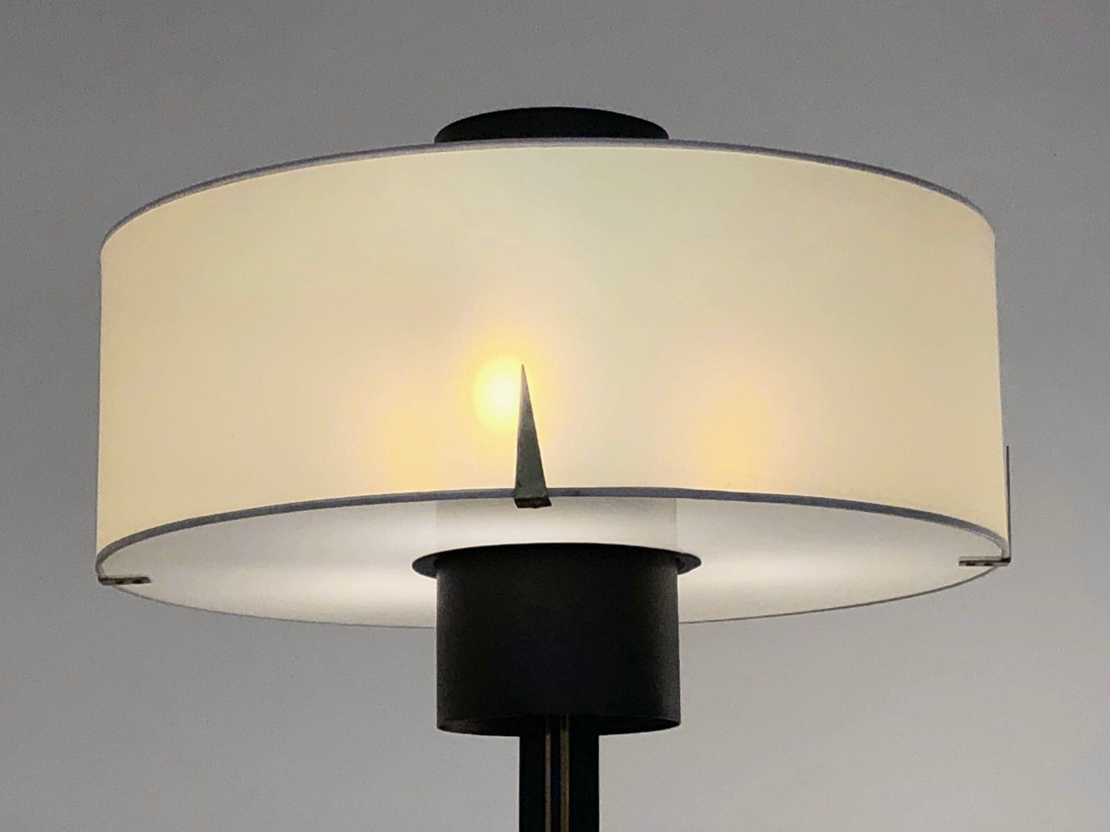 1950 Arlus Modernist Fifties Shabby Chic Streetlight Stilnovo Arteluce Disderot photo vintage