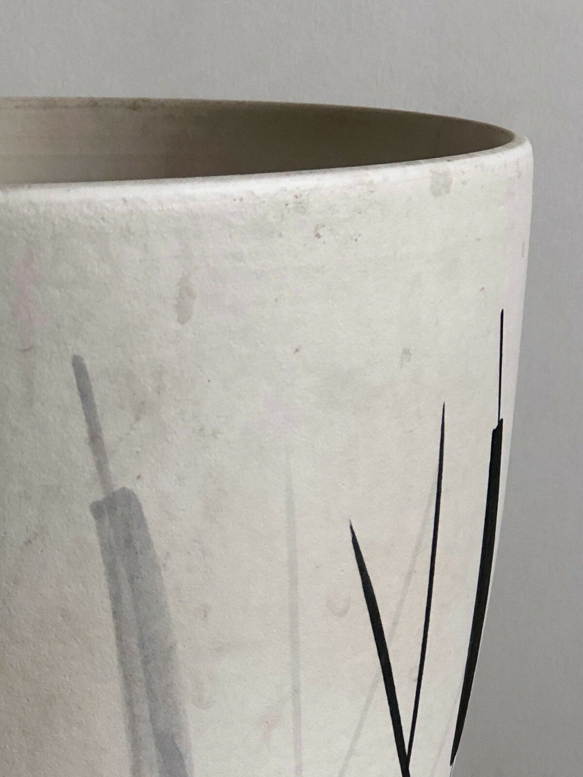 1950 Millet Sevres Ceramic Vase Modernist Folk Art Capron Vallauris photo buy