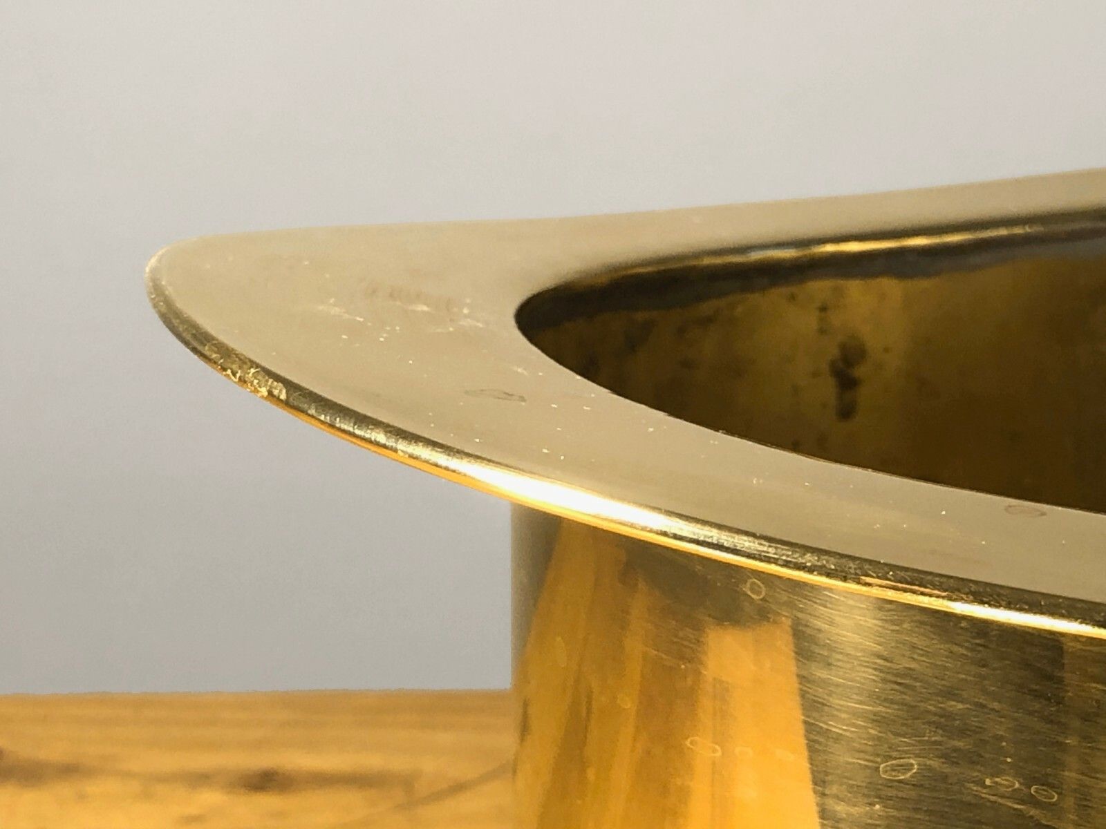 1970 Champagne Bucket Art Deco Shabby Chic Bronze Hat Jansen Romeo photo Home Decor