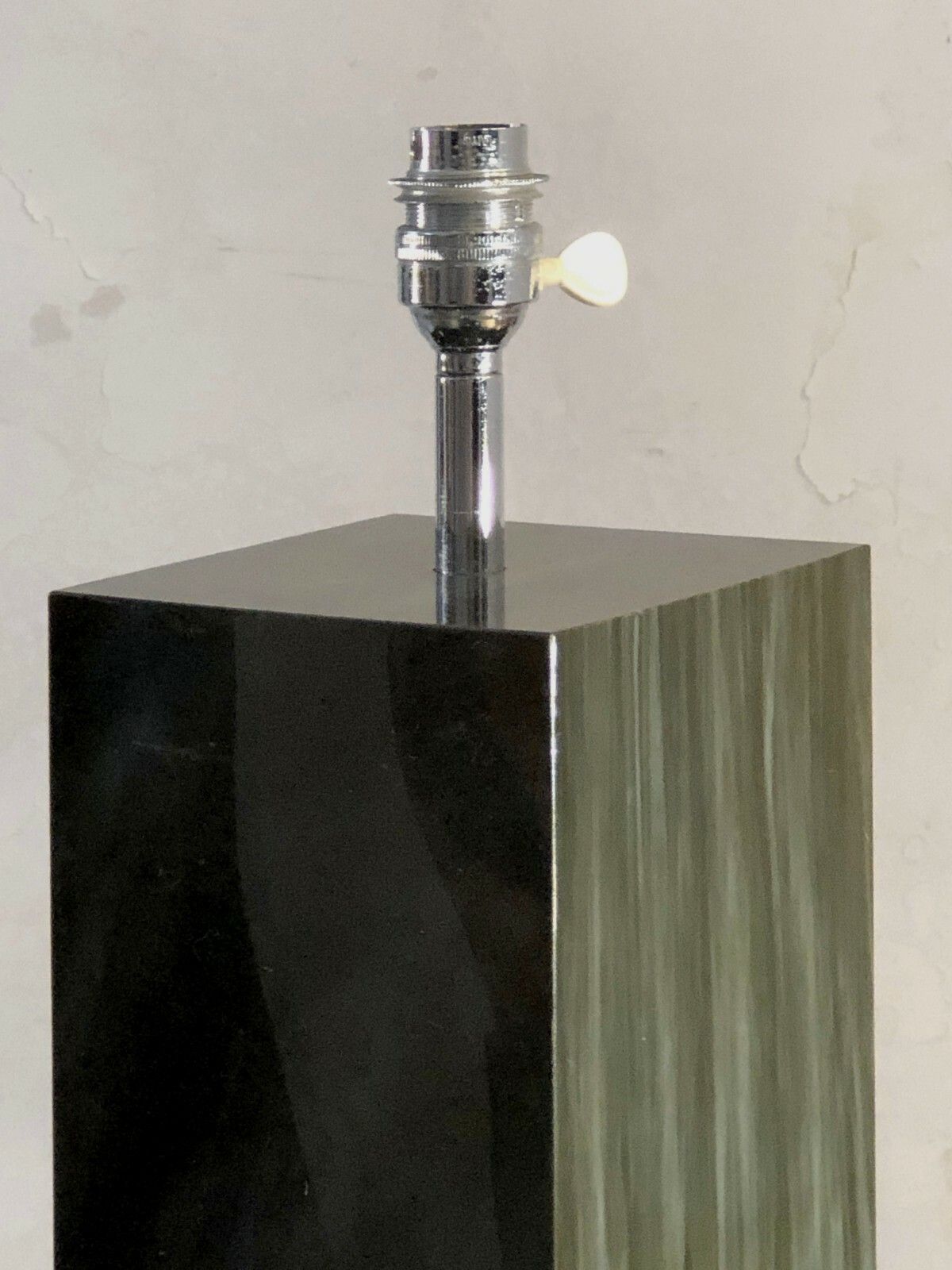 1970 Postmodernist Space Age Lamp Rizzo Plexiglas Lucite Fractal Resin photo for sale