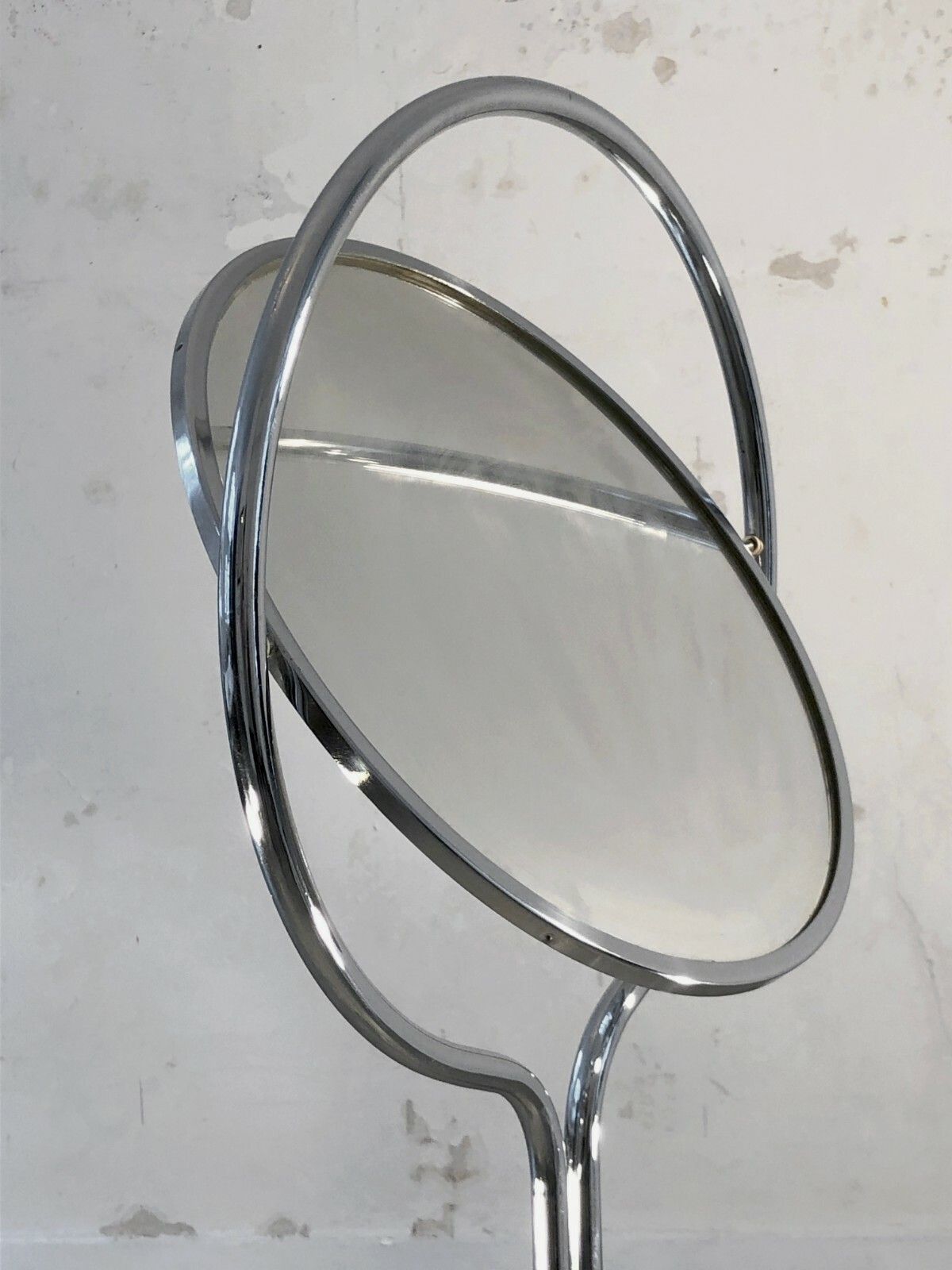 1970 Garrault & Delord Psyche Mirror Post Modernist Kappa Pergay Boyer Vandel photo furniture