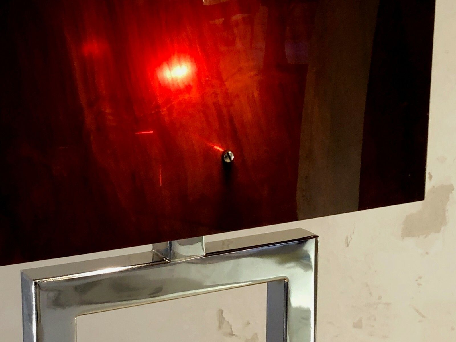1970 Postmodernist Space Age Kinetic Pop Lamp Willy Rizzo Plexiglas Lucite photo Lighting
