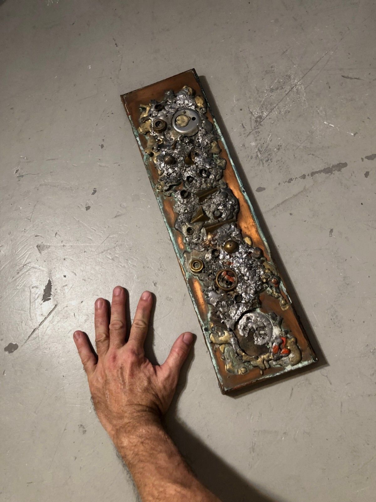 1980 Delineineine Sculpture Brutalist Accumulation New Realists Arman Caesar photo vintage
