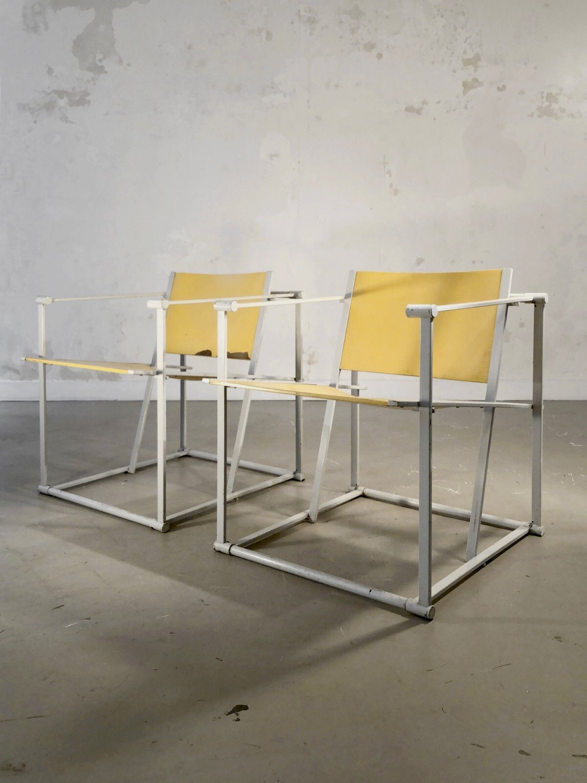 1980 Radboud Van Beekum 2 Fm61 Pastoe Chair Modernist Bauhaus Memphis De Stijl photo 2021.0