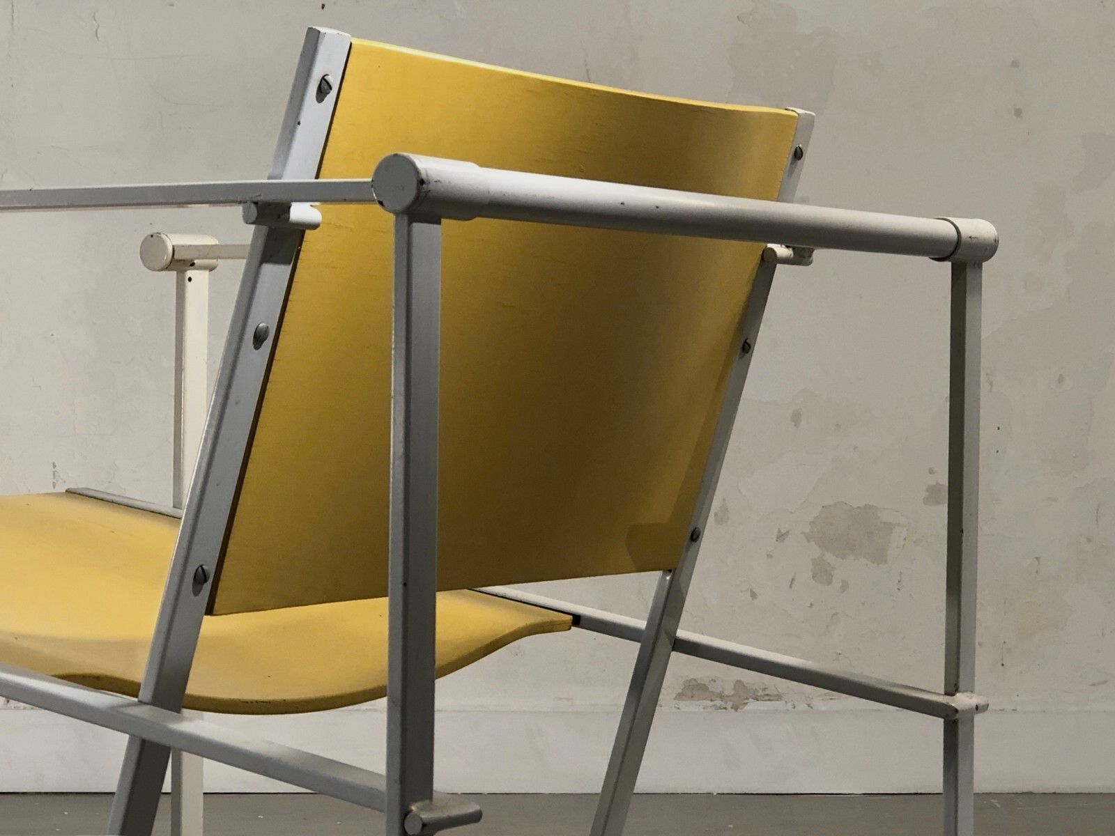 1980 Radboud Van Beekum 2 Fm61 Pastoe Chair Modernist Bauhaus Memphis De Stijl photo vintage