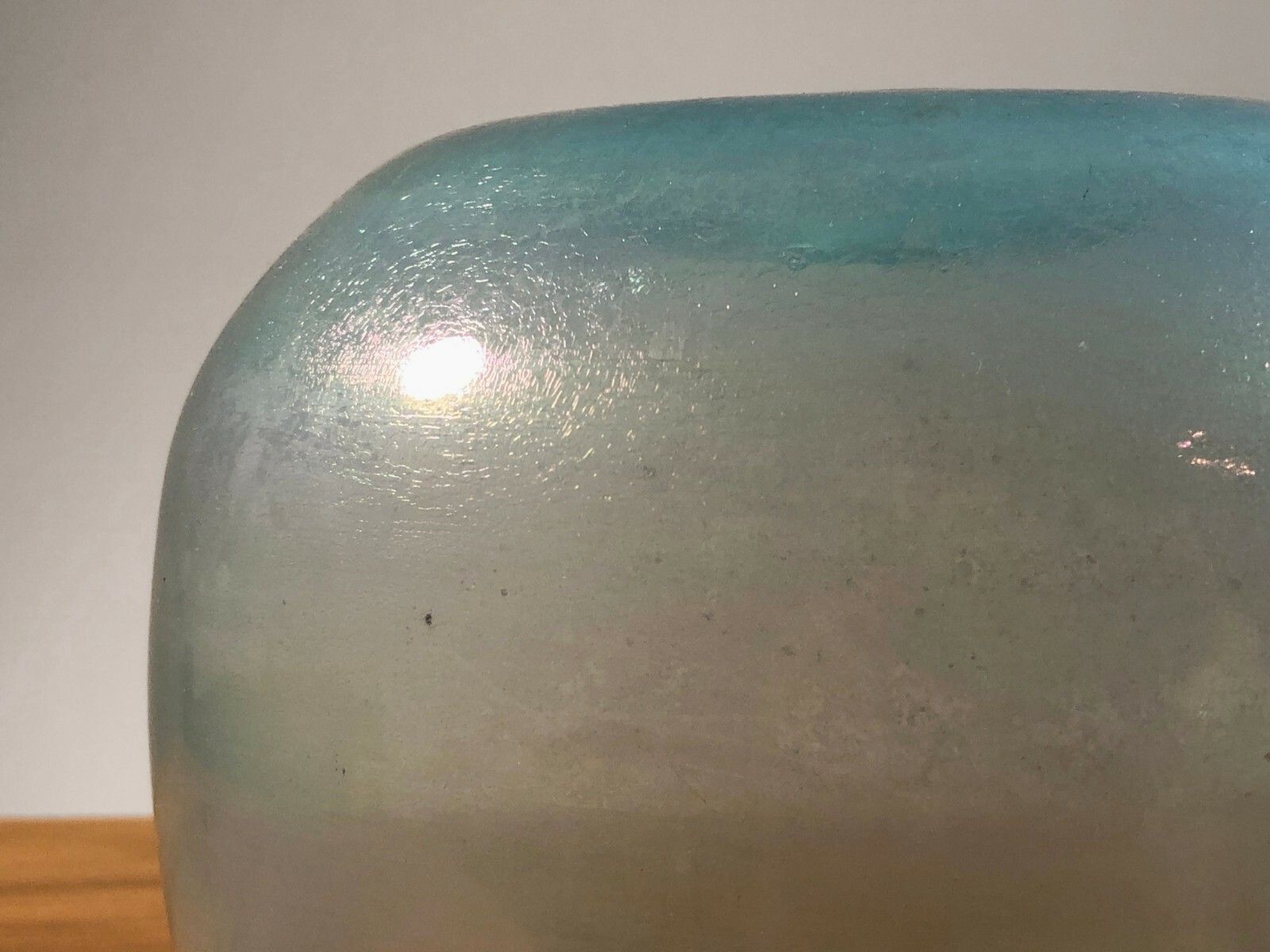 1970 Andries Dirk Copy Leerdam Vase Serica Glass Dansk Scandinavian Glass Murano photo 1011.0