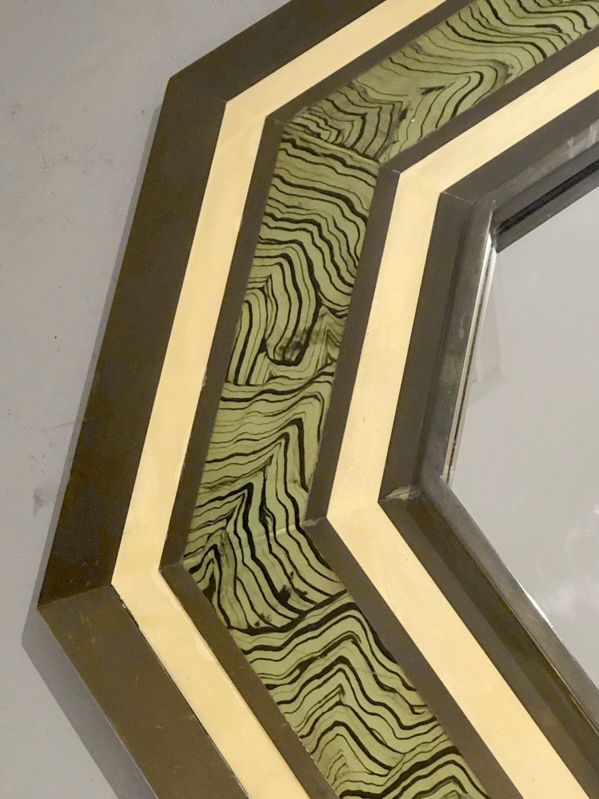 1970 Jean Claude Mahey Art Deco Mirror Neo Classical Shabby Chic Pergay Jansen photo furniture