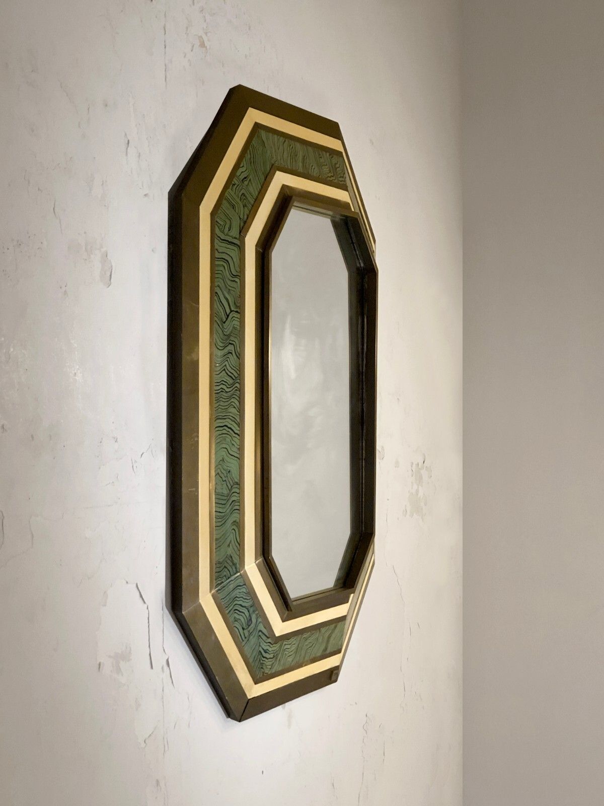 photo furniture 1970 Jean Claude Mahey Art Deco Mirror Neo Classical Shabby Chic Pergay Jansen