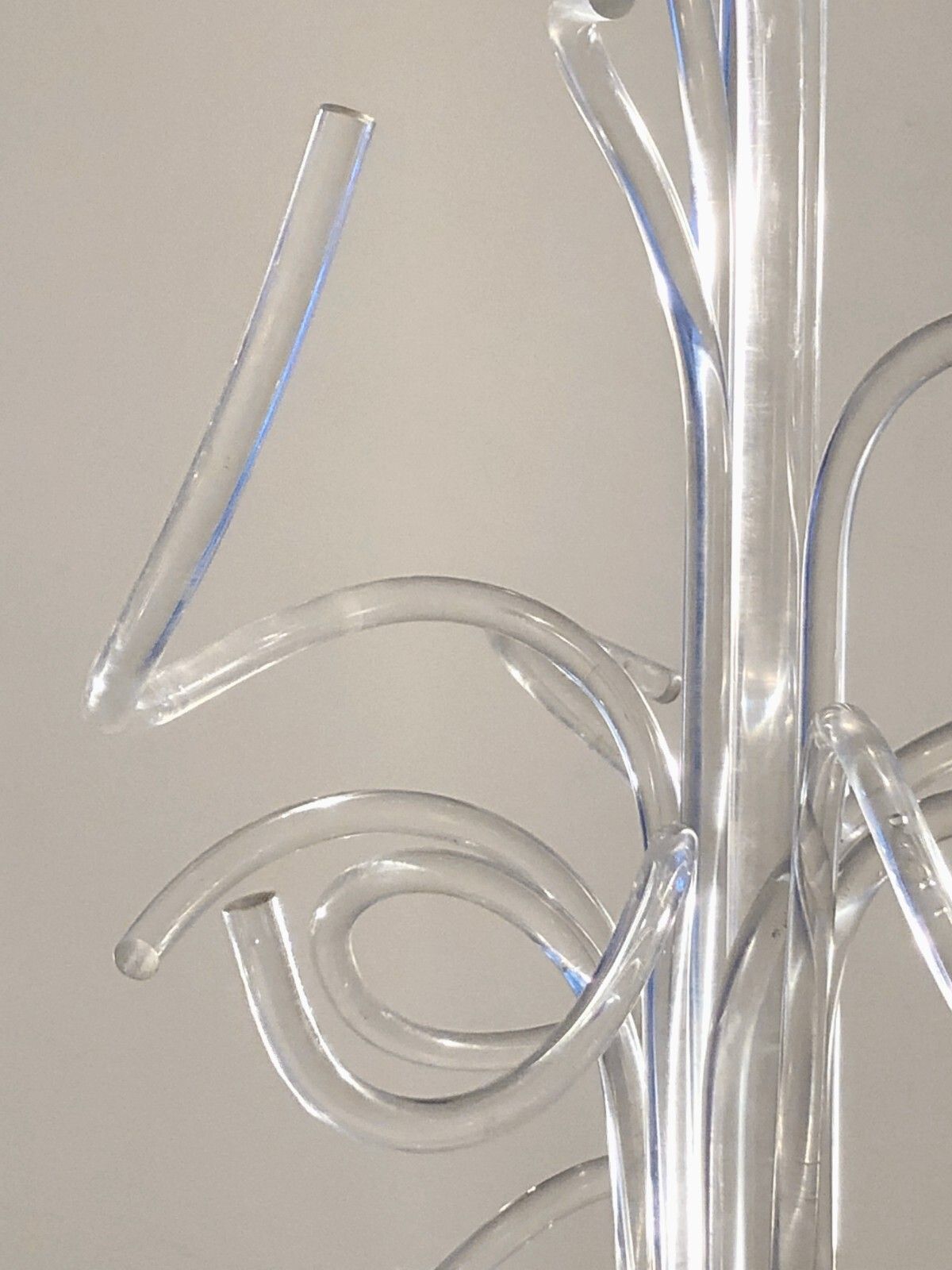 Art 1970 Philippe Cheverny Kinetic Sculpture Plexiglas Op Art Pop Lucite Space Age photo