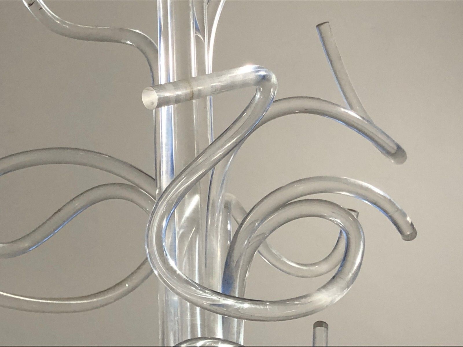 3032.0 1970 Philippe Cheverny Kinetic Sculpture Plexiglas Op Art Pop Lucite Space Age photo
