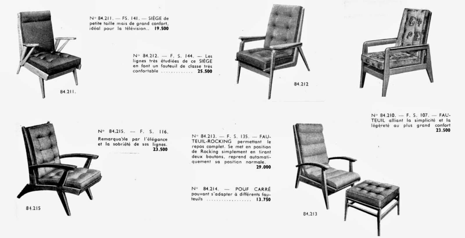 3032.0 1950 Guy Besnard Freespan Modernist Chair Reconstruction Arp Quaillette Motte photo