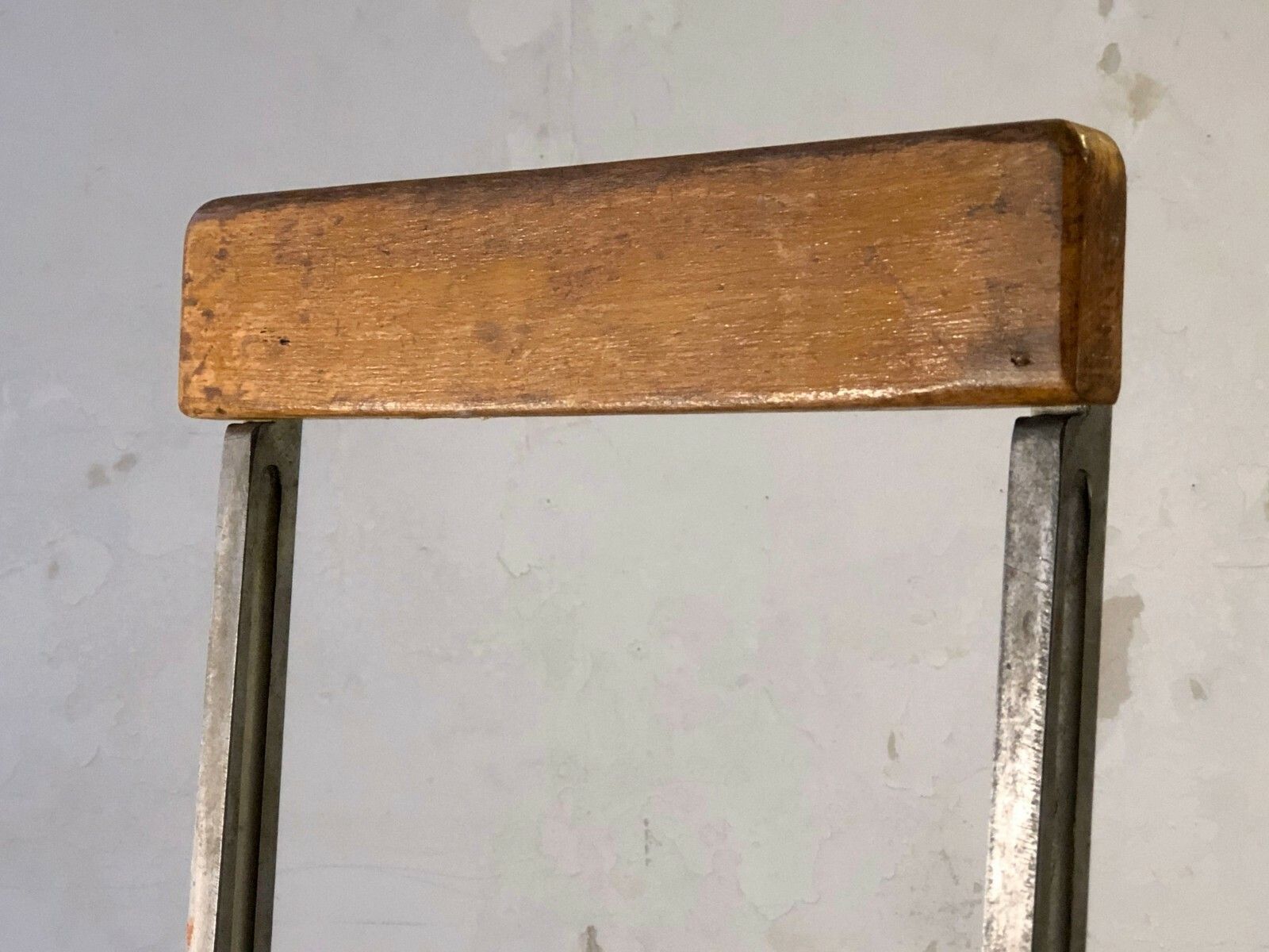 1960 Modernist Reconstruction Bauhaus Industrial Workshop Chair Chapo Perriand photo vinterior