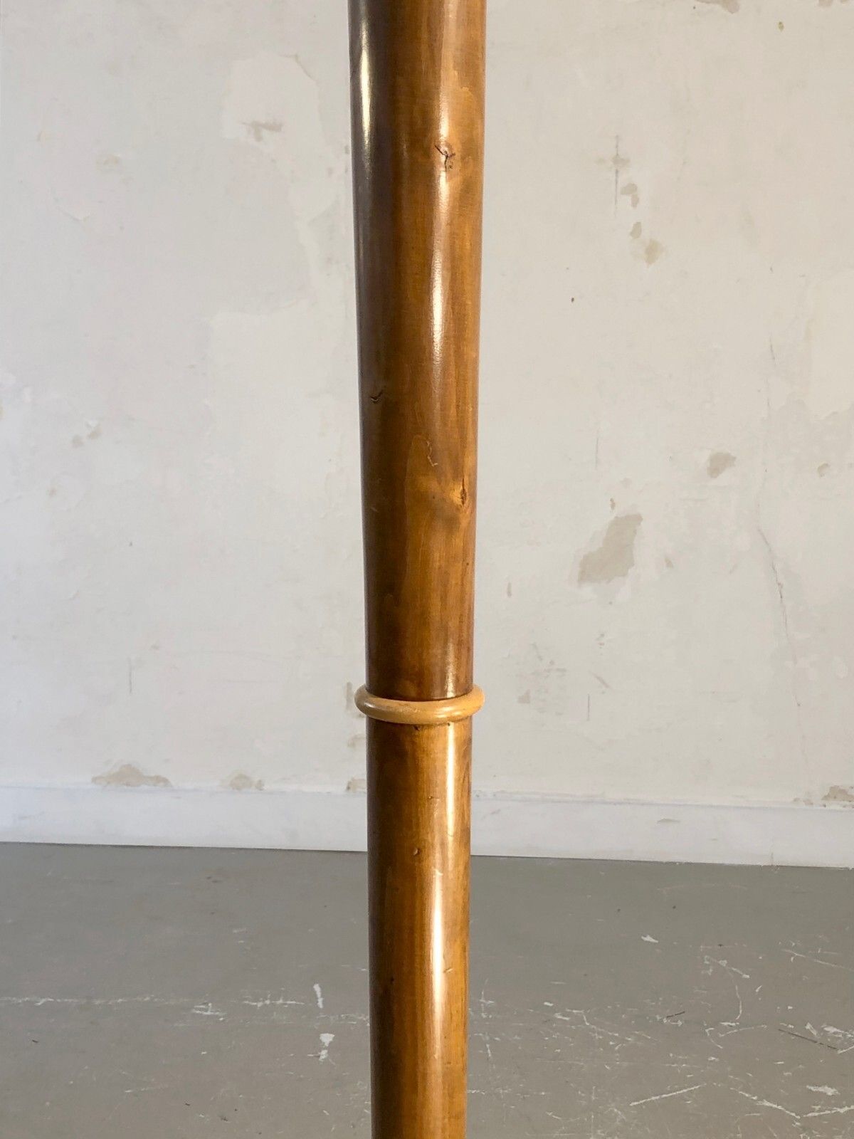 1930 Art Deco Modernist Bauhaus Cubist Shabby Chic Streetlight Dudouyt Sornay photo for sale