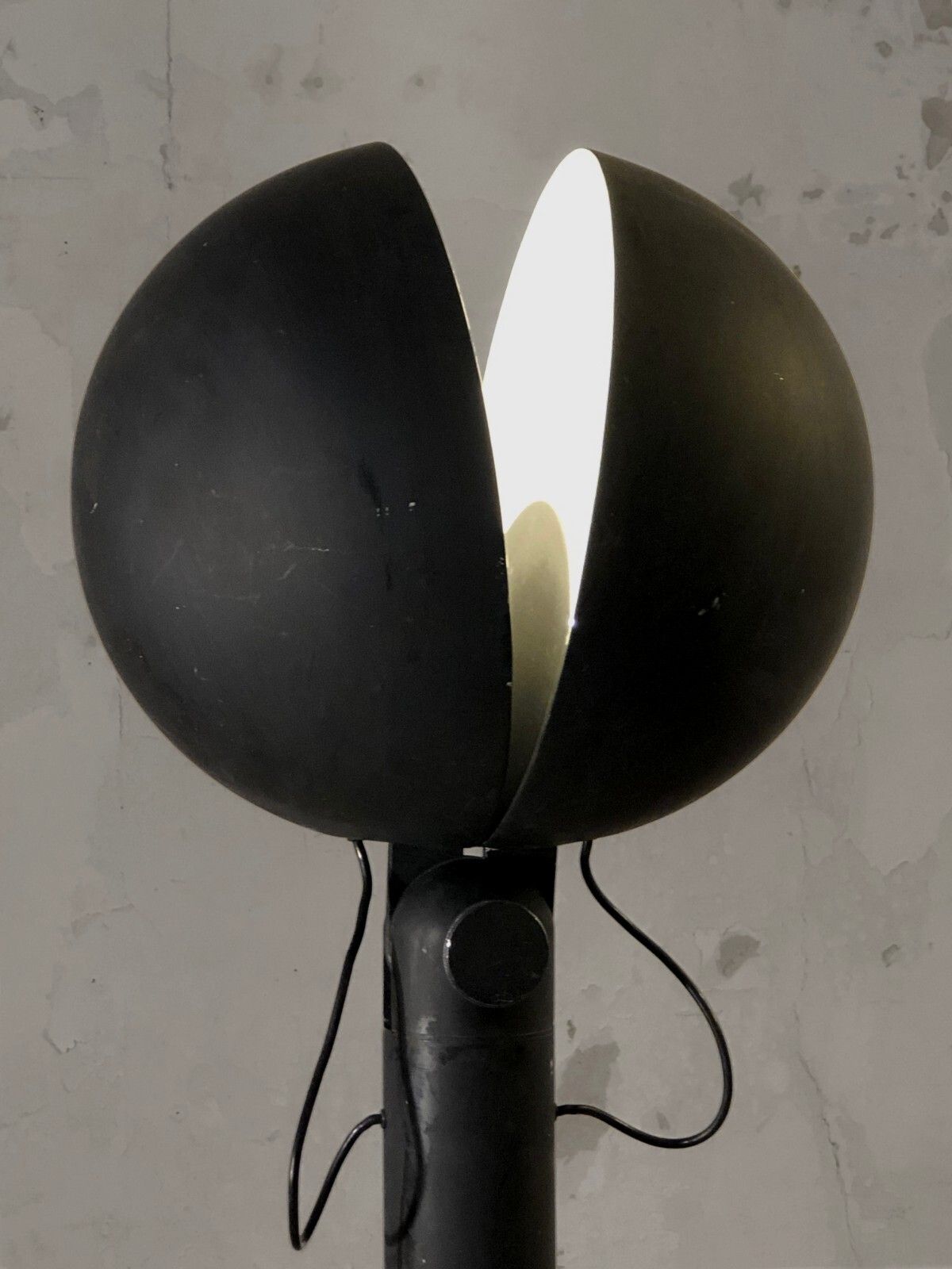 1970 Francesco Buzzi Bieffeplast Lamp "Headphone" Space Age Arteluce Colombo photo vinterior