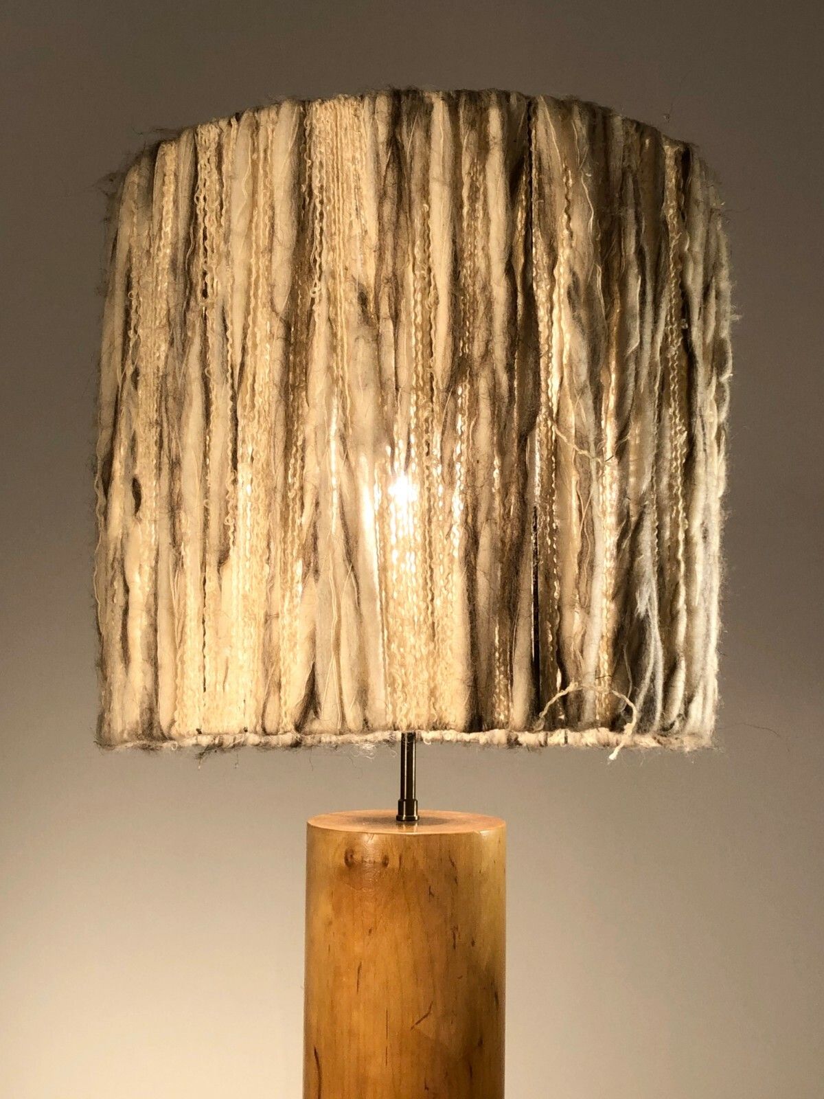 1970 1 Hippie Lamp Modernist Brutalist Folk Art Tapestry Audoux Minnet photo buy