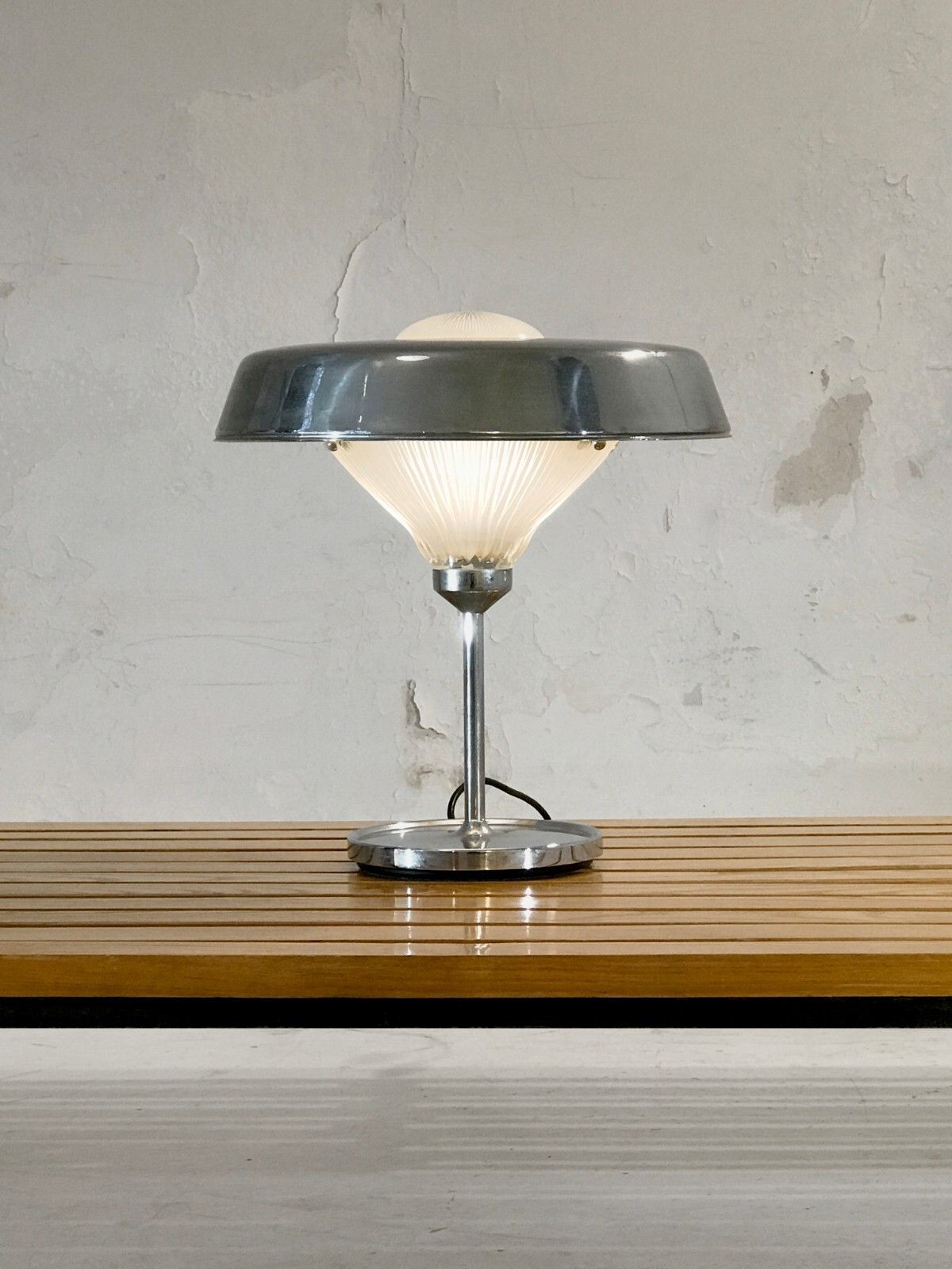 1970 Bbpr 2/2 Artemide Modernist Space Age Lamp Sarfatti Colombo Stilnovo