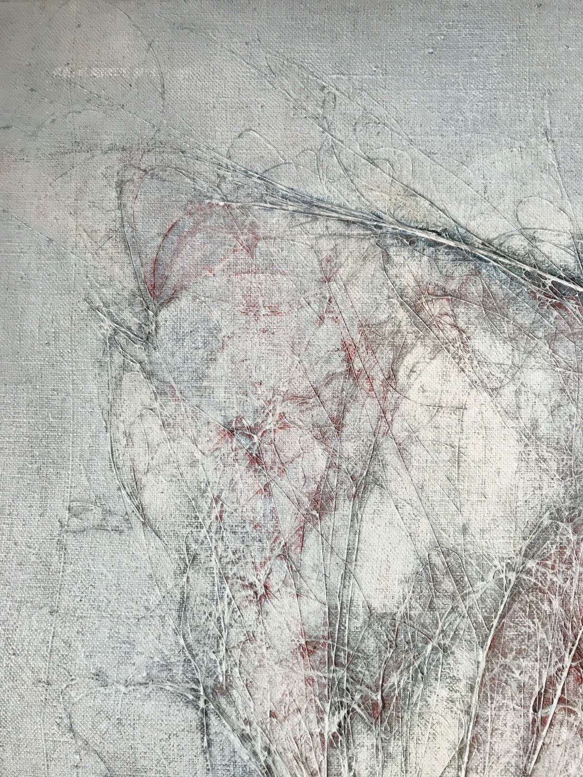 2021.0 1970 Rene Lamoureux Modernist Painting Abstraction Lyrical Form Free Pollock photo