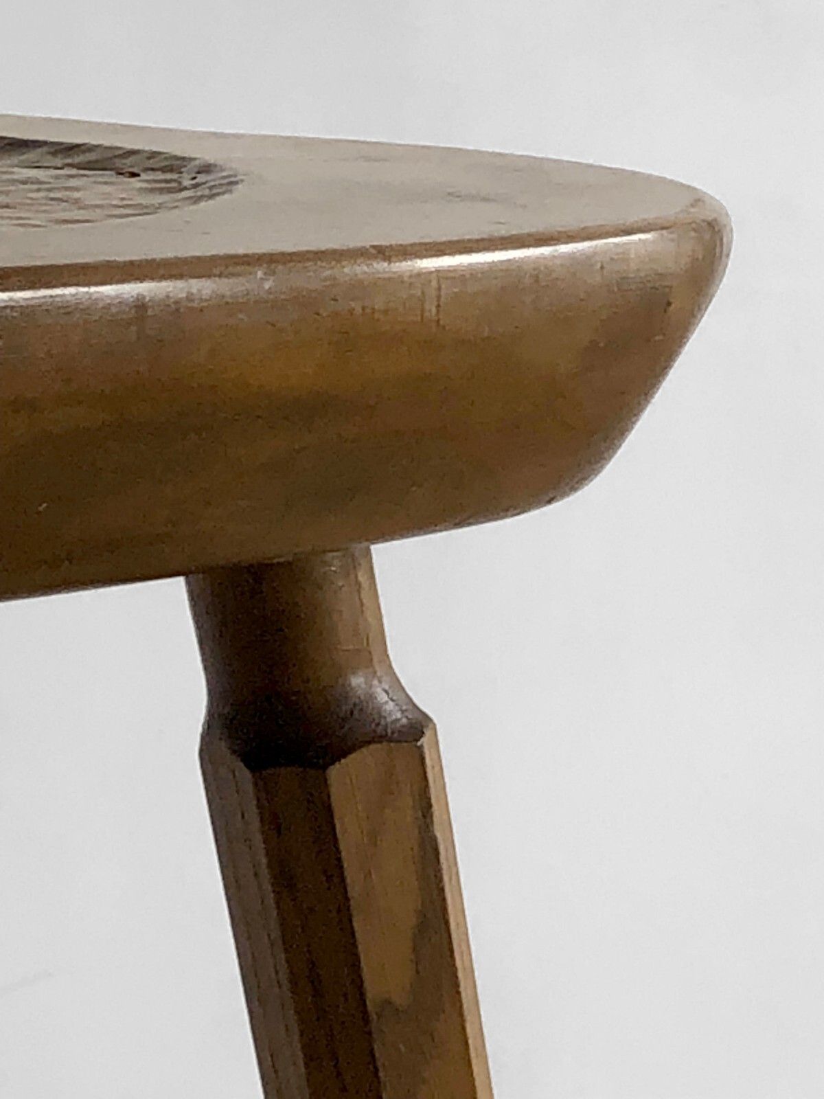 photo vinterior 1950 Gueridon Modernist Brutalist Stool Marolles Chapo Perriand Noll