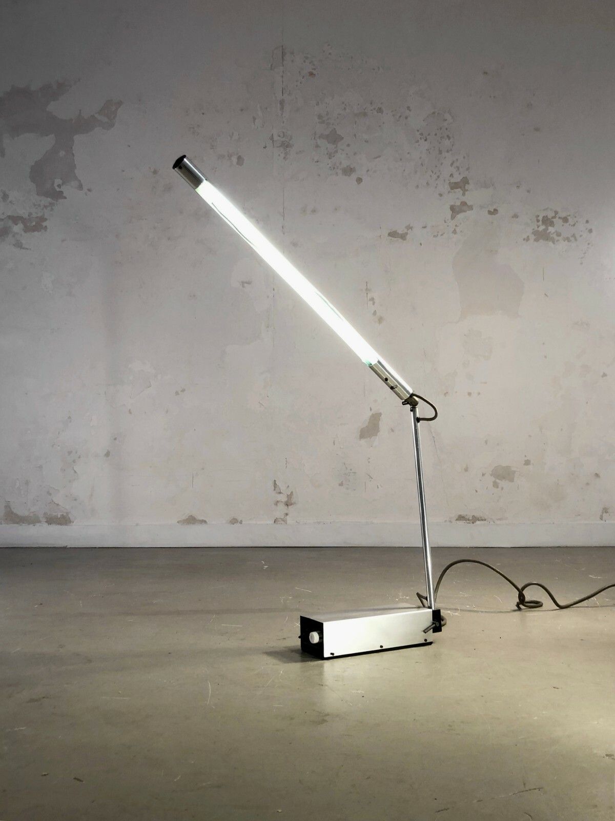 1960 1970 Gerald Abramovitz Post Modernist Lamp Sarfatti Arteluce Newlamp