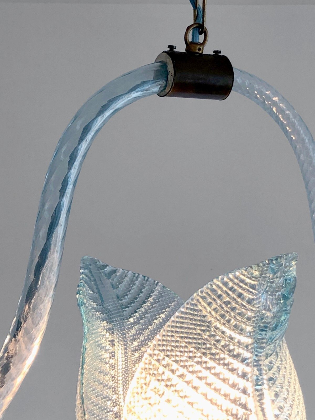 1970 Barovier & Toso Murano Art Deco Shabby Chic Neo Classical Chandelier Suspension photo furniture