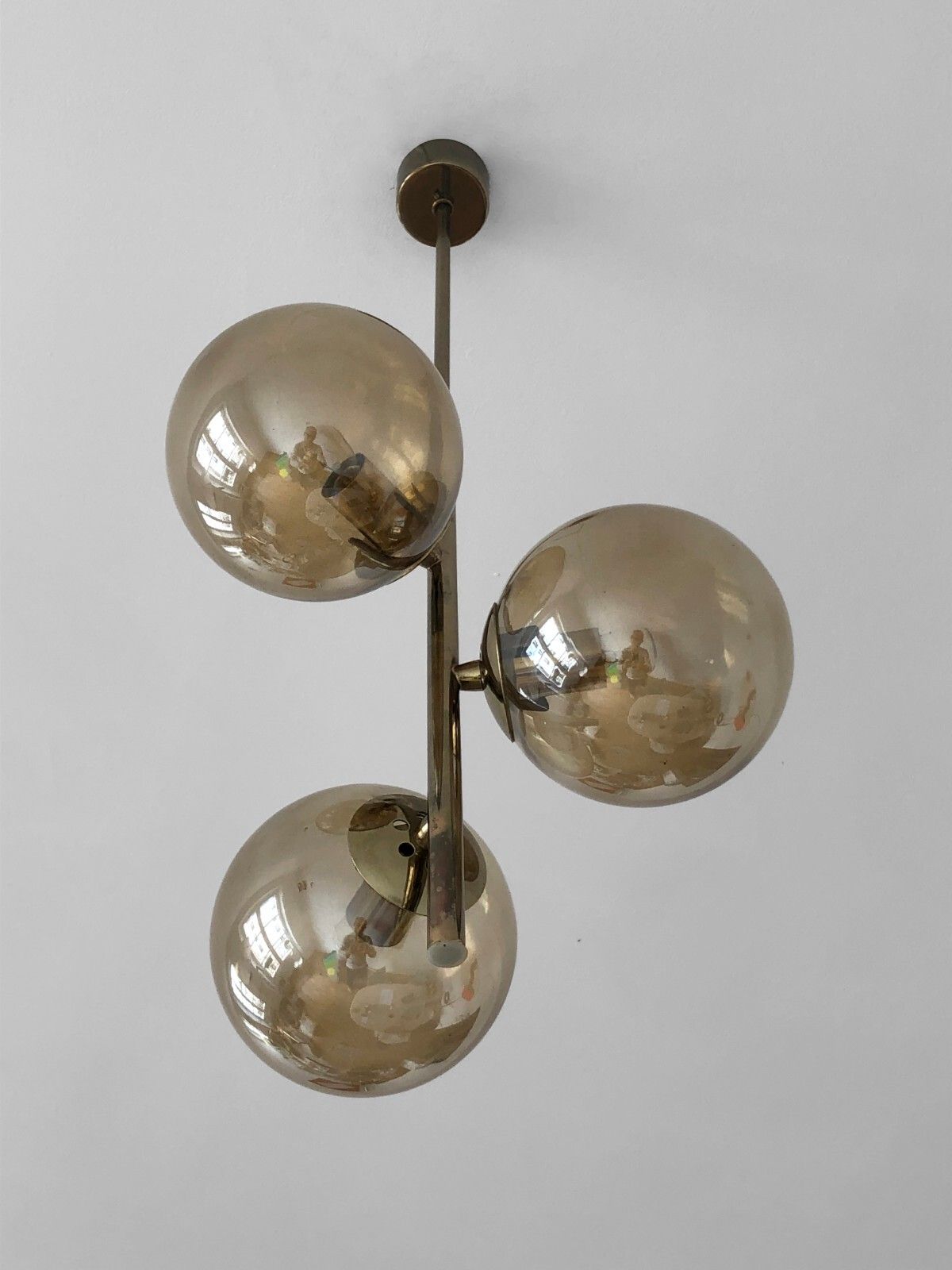 1970 Suspension Seventies Modernist Space Age Arteluce Stilnovo Guzzini Raak photo vintage