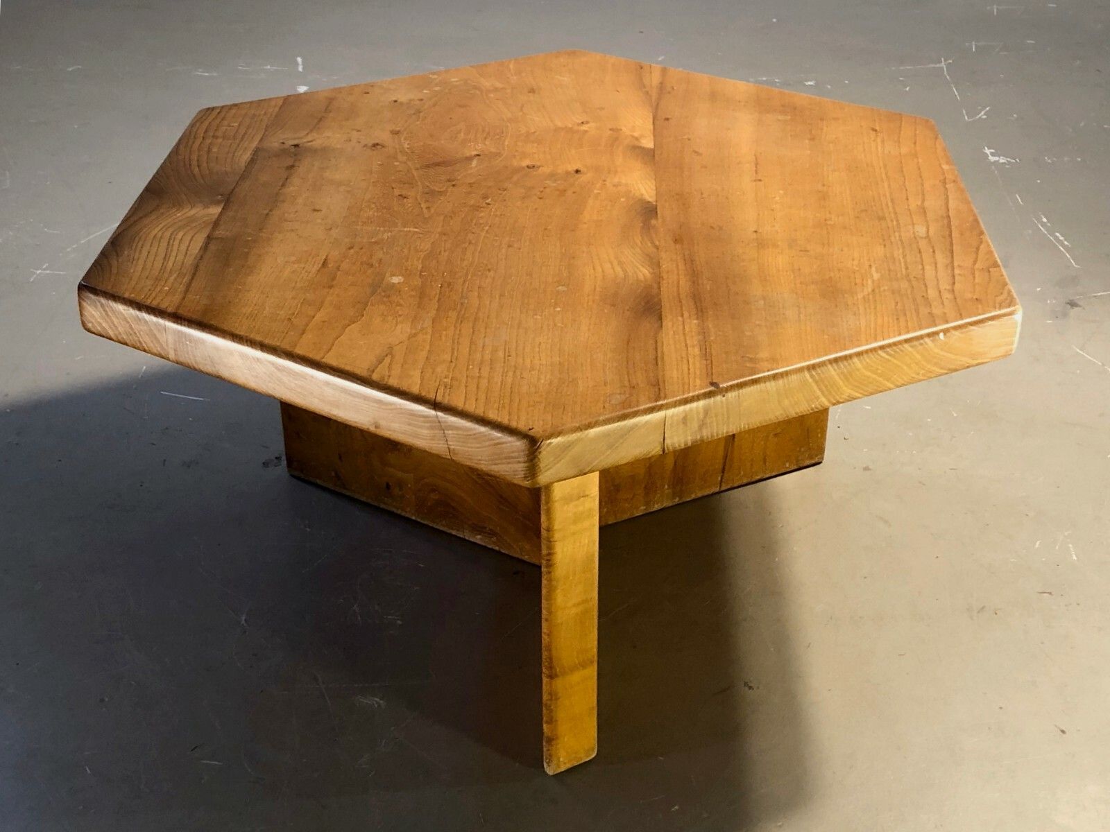Furniture 1950 Chapo Perriand Free Form Modernist Bedside Regain Coffee Table photo