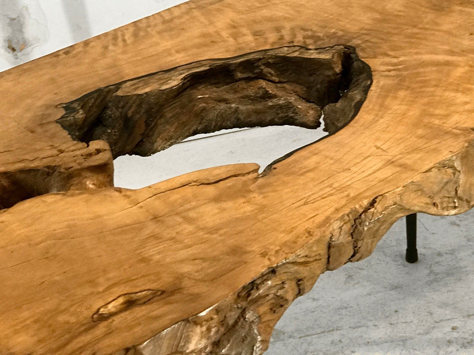 1950 Modernist Brutalist Free Form Coffee Table Nakashima Chapo Marolles photo Furniture