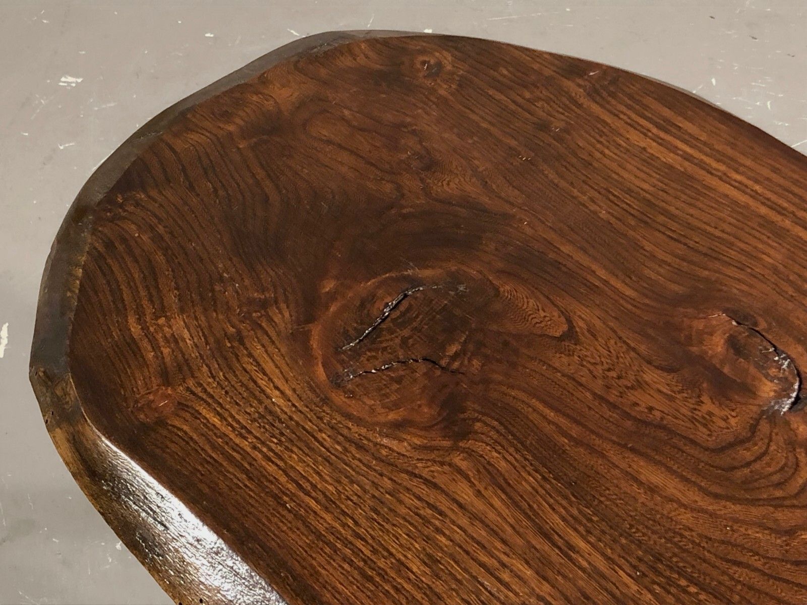 1950 Modernist Brutalist Free Form Coffee Table Nakashima Noll Reconstruction photo for sale