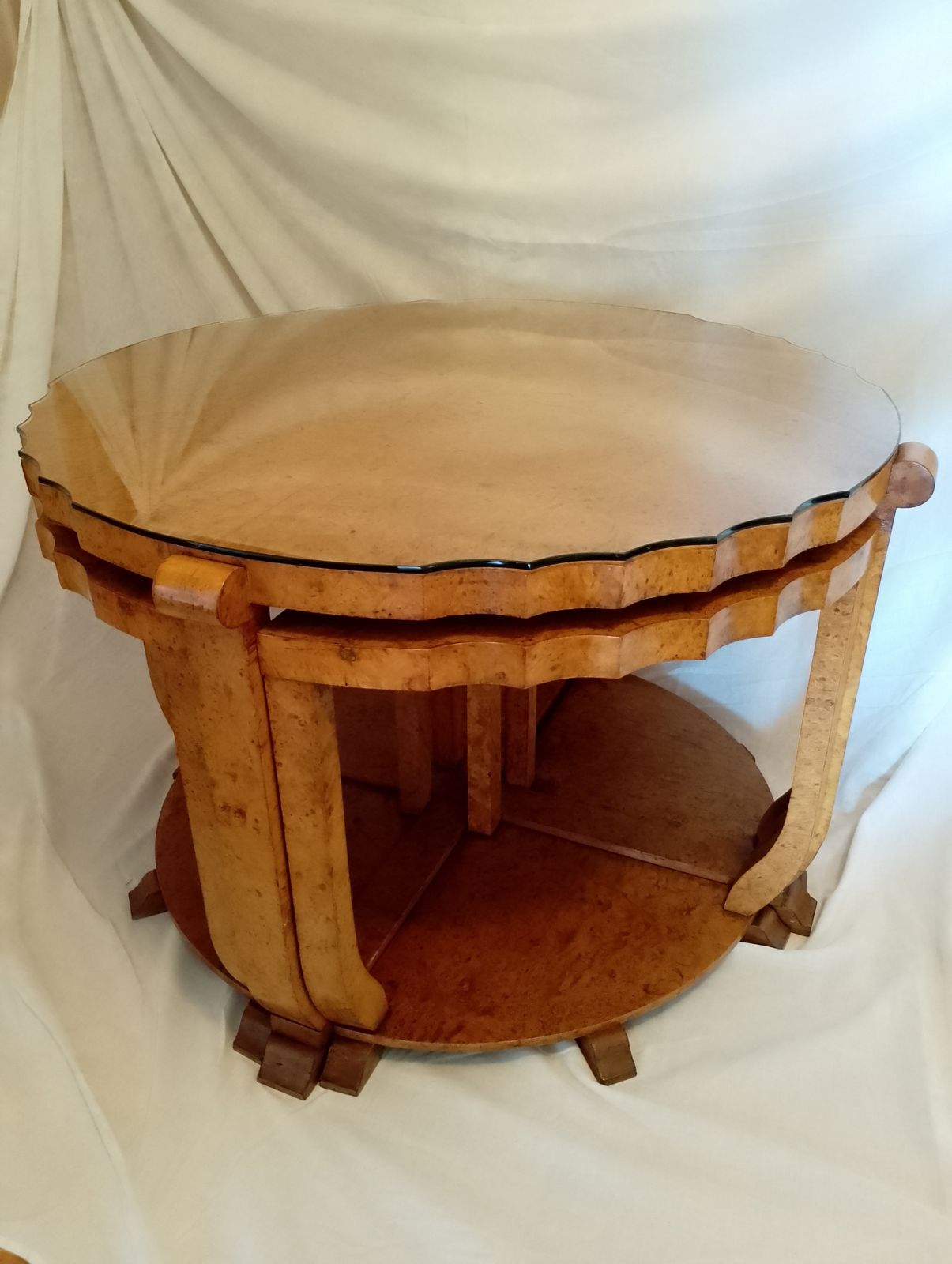 Art Deco Nest Of Tables. Harry & Lou Epstein
