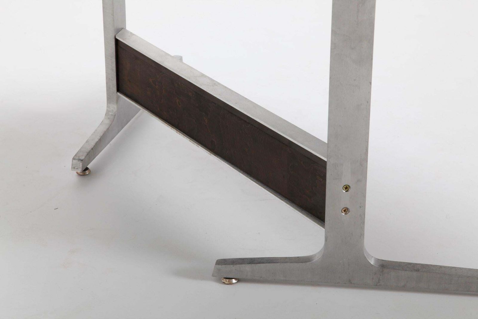Burlwood Mid Century Modern Floating Desk, Console, 1960s, France photo vintage
