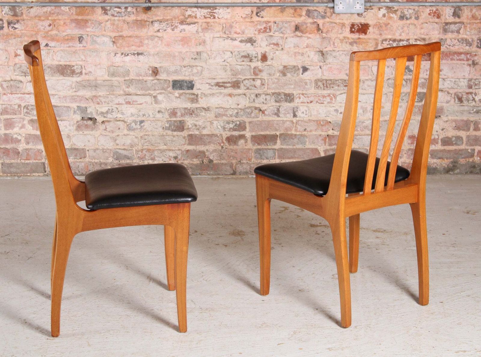 photo for sale Set Of 6 Mid Century Sutcliffe 'Shannon' Teak Dining Chairs, Circa 1970s.