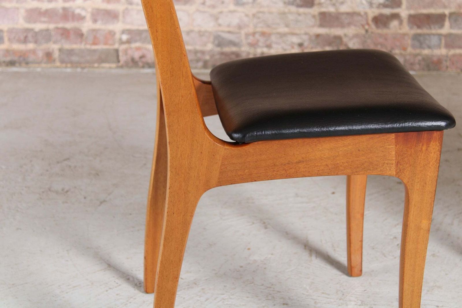 Furniture Set Of 6 Mid Century Sutcliffe 'Shannon' Teak Dining Chairs, Circa 1970s. photo