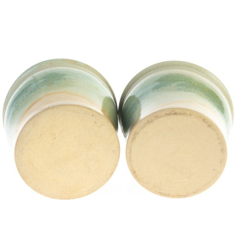 Pair Of Art Deco Pottery Ceramic Planter Vases photo furniture