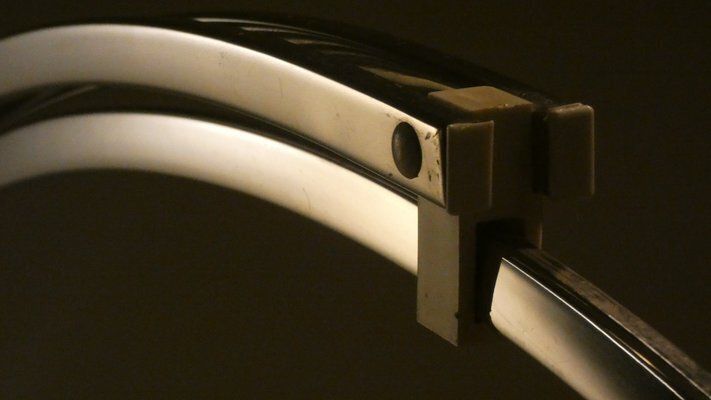 photo furniture Telescopic Wall Lamp In Steel And Opaline Acrylic Glass By Goffredo Reggiani For Reggiani, 1970s