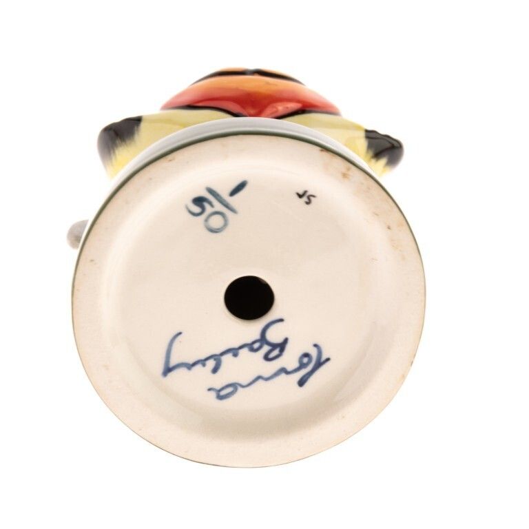 Lorna Bailey Signed Limited Edition 1/50 Porcelain Golfer Cat Art Deco Style Pottery Figure photo furniture