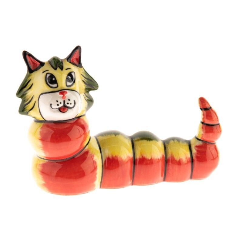 Lorna Bailey Signed Limited Edition 1/75 Porcelain Caterpillar Art Deco Style Pottery Figure