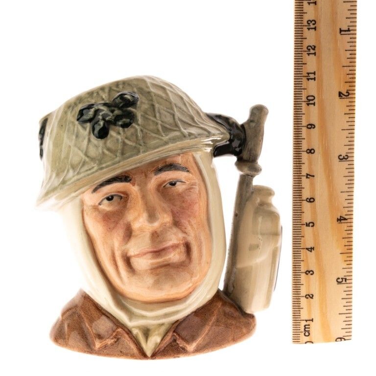 Royal Doulton Porcelain Ceramic Figural Collector’s Mug The Soldier 1990 photo 75.0