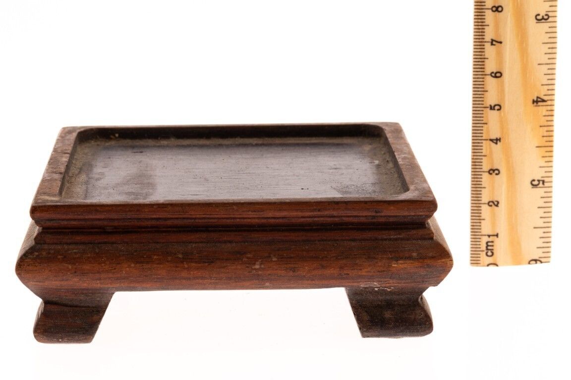 Antique Chinese Hardwood Wooden Display Vase Stand photo for sale