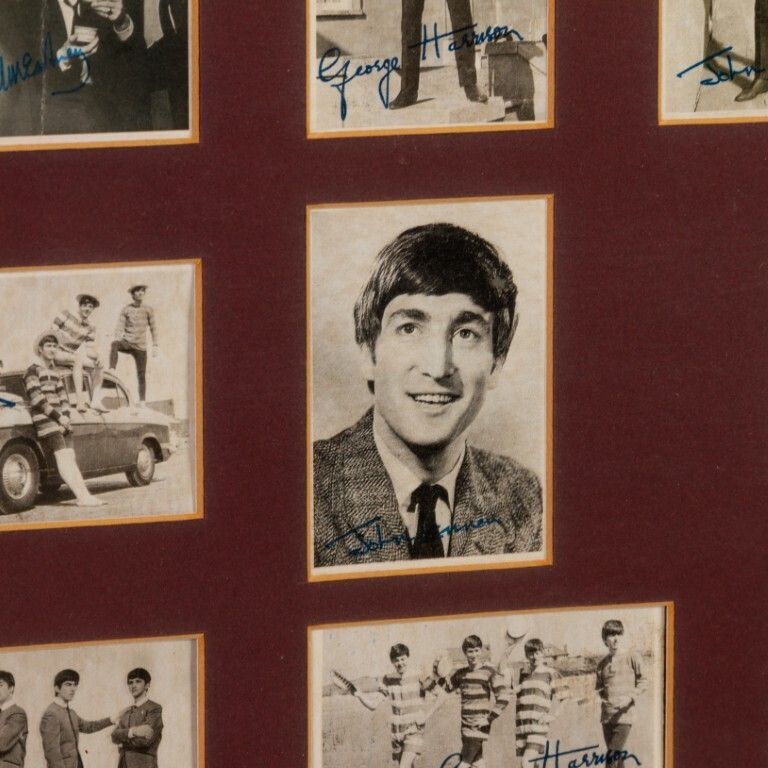 The Beatles Vintage Bubblegum Cards Framed Collection photo 475.0